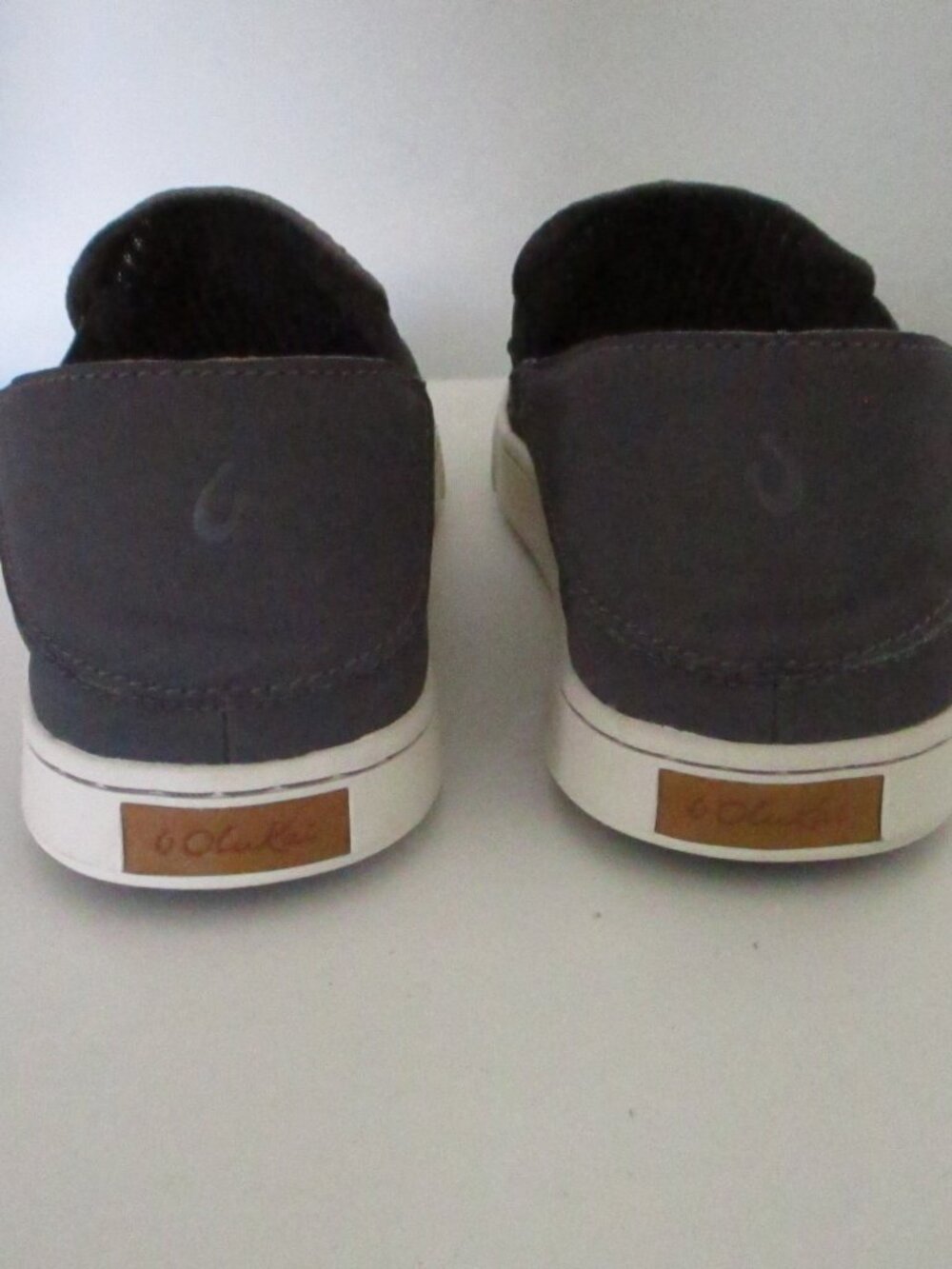 OluKai Pehuea Womens Gray Textile Mesh Casual Flat Loafer NWOB - Size 10M - Picture 6 of 7